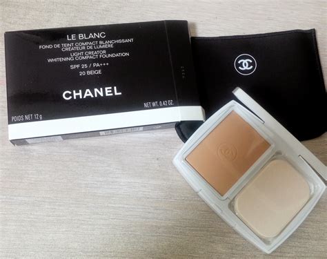 chanel le blanc whitening compact foundation review|Chanel Le Blanc .